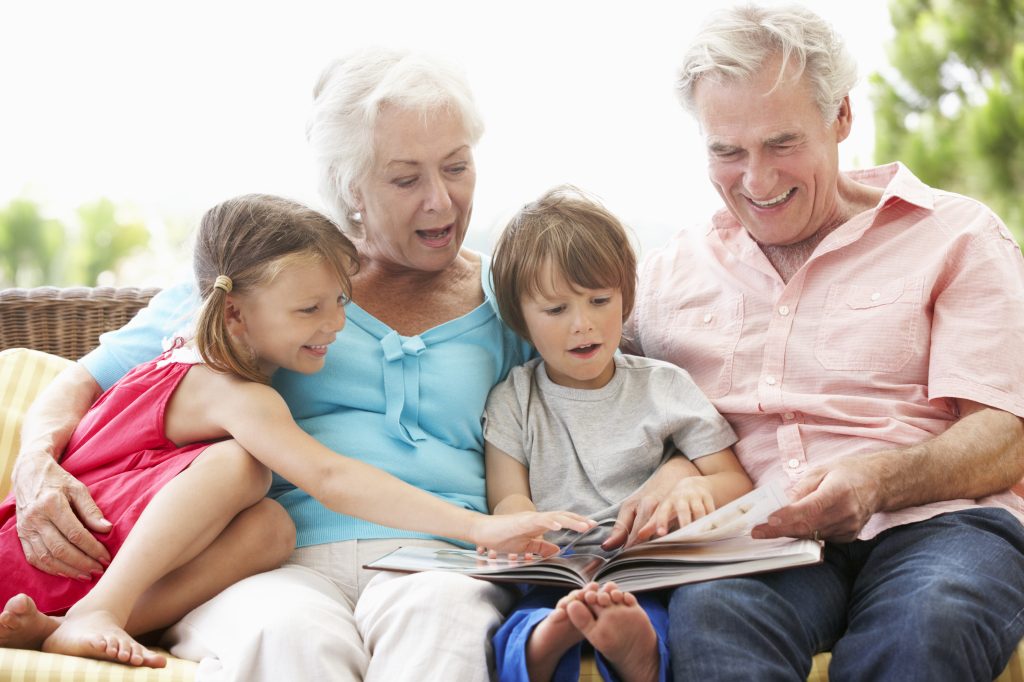Storytelling across generations is a great way to enjoy the holidays!