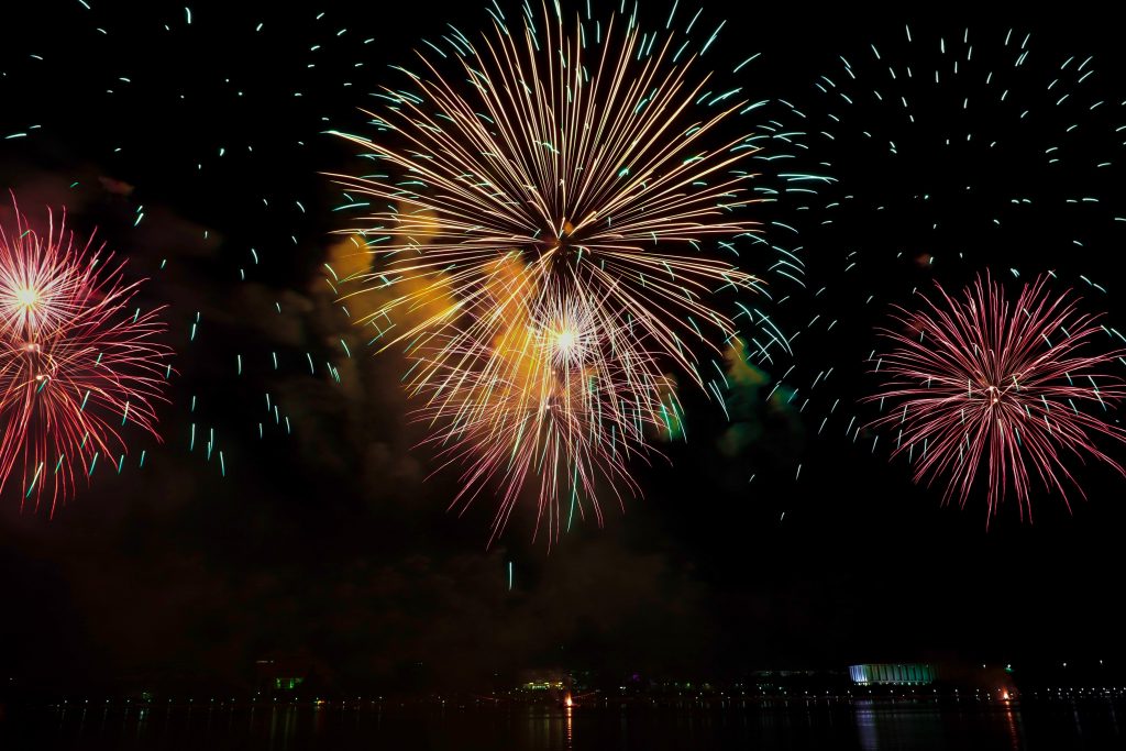 Fireworks to celebrate Independence or a New Year!